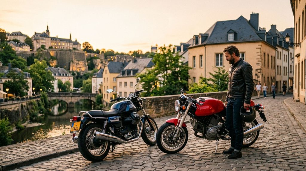 Moto italienne Luxembourg